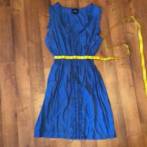 Angie, size Large, blue dress